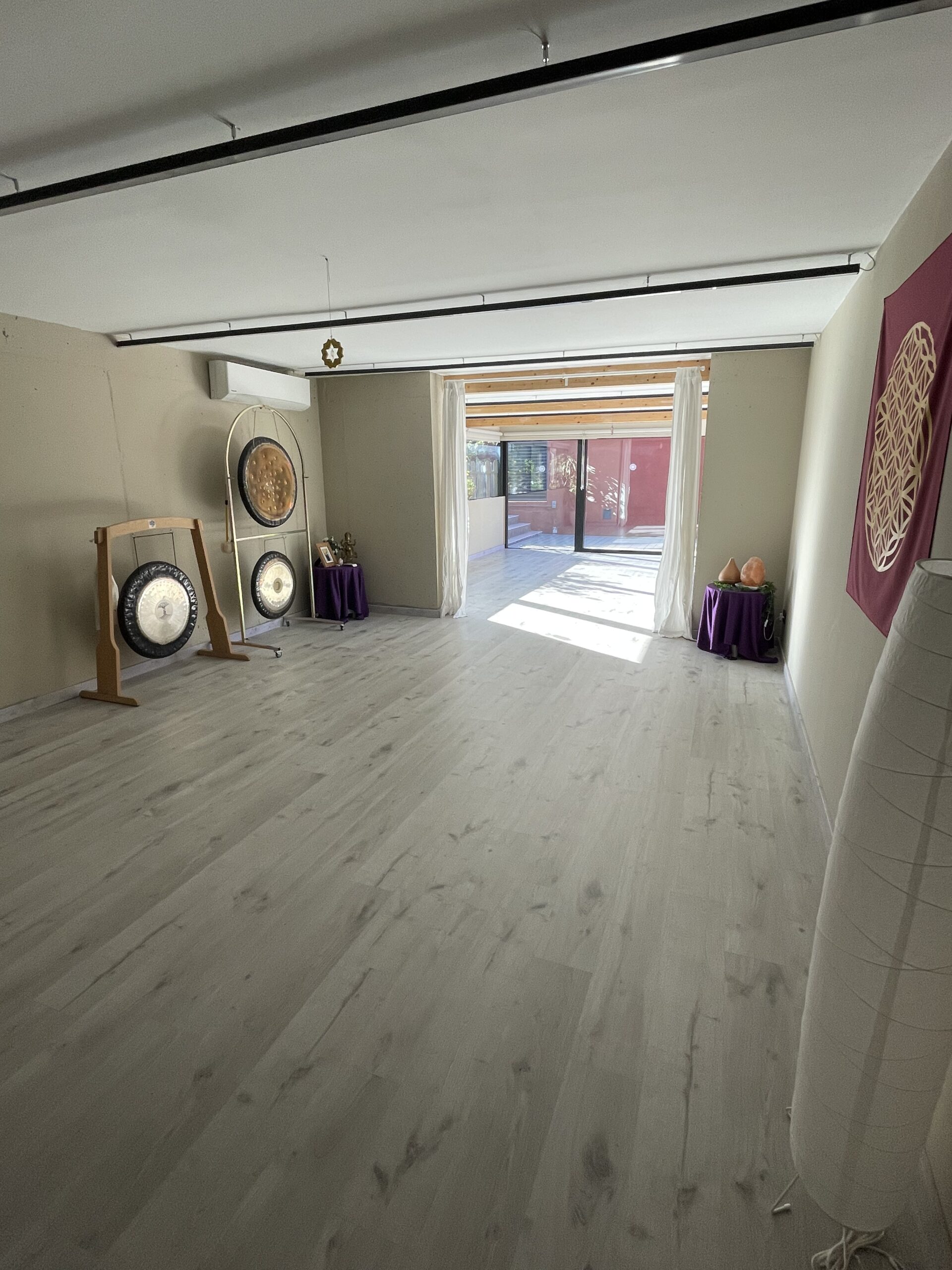 Sala para actividades de bienestar y desarrollo personal